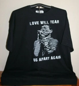 LOVE WILL TEAR US APART AGAIN T-Shirt, 4XL in Black - Picture 1 of 6