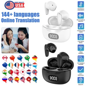 Auricolari Traduttore Smart Bluetooth Wireless 2024 144 Lingue Traduzione Vocale - Foto 1 di 16