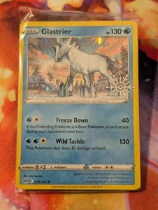 Glastrier 051/196 Factory Sealed Snowflake Stamped Cosmo Holo Pokemon ShipNow NM - Bild 1 von 2