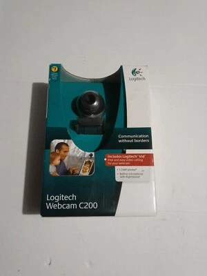 Logitech Webcam C200 Communication without bordes New - Image 1 of 4