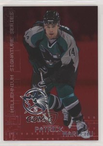 1999-00 ITG Be A Player Millennium Signature Series /25 Patrick Marleau #210