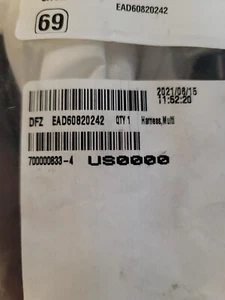 EAD60820242 LG ELECTRONICS HARNESS MULTI LG WASHER ORIGINAL BOX - Picture 1 of 2