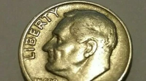 1965 P Roosevelt Dime DD Obverse at Liberty - Picture 1 of 5