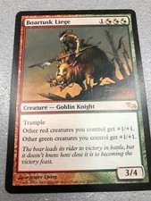 Boartusk Liege x1 Eng-MTG Shadowmoor-EX