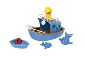 Sprig Toys Dolphin Discovery Boat USA made BPA Free Eco Friendly Recycled *READ - Picture 1 of 8