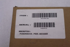 PSC PERCON PowerWedge-20 FD-000-20 Barcode Decoder Interface Stock 3051 - Picture 1 of 1