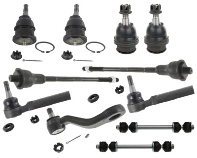 Suspension Parts For GMC YUKON XL 1500 Denali Rack Ends Ball Joints Pitman Arm  - Image 1 of 4