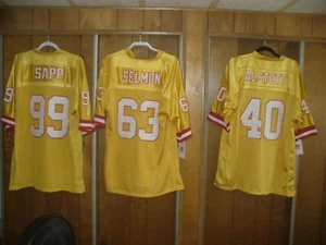 Tampa Bay Buccaneers  Mitchell & Ness Orange  Choice Throwback Jersey NWT - Picture 1 of 8