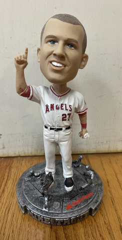 Mike Trout LA Angels 2013 Hit for the Cycle Bobblehead SGA 4/13/13 Used No Box! Cover