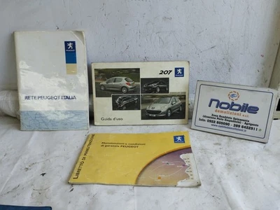LIBRETTO MANUALE USO E MANUTENZIONE PEUGEOT 207 2005/2009 - Immagine 1 di 4