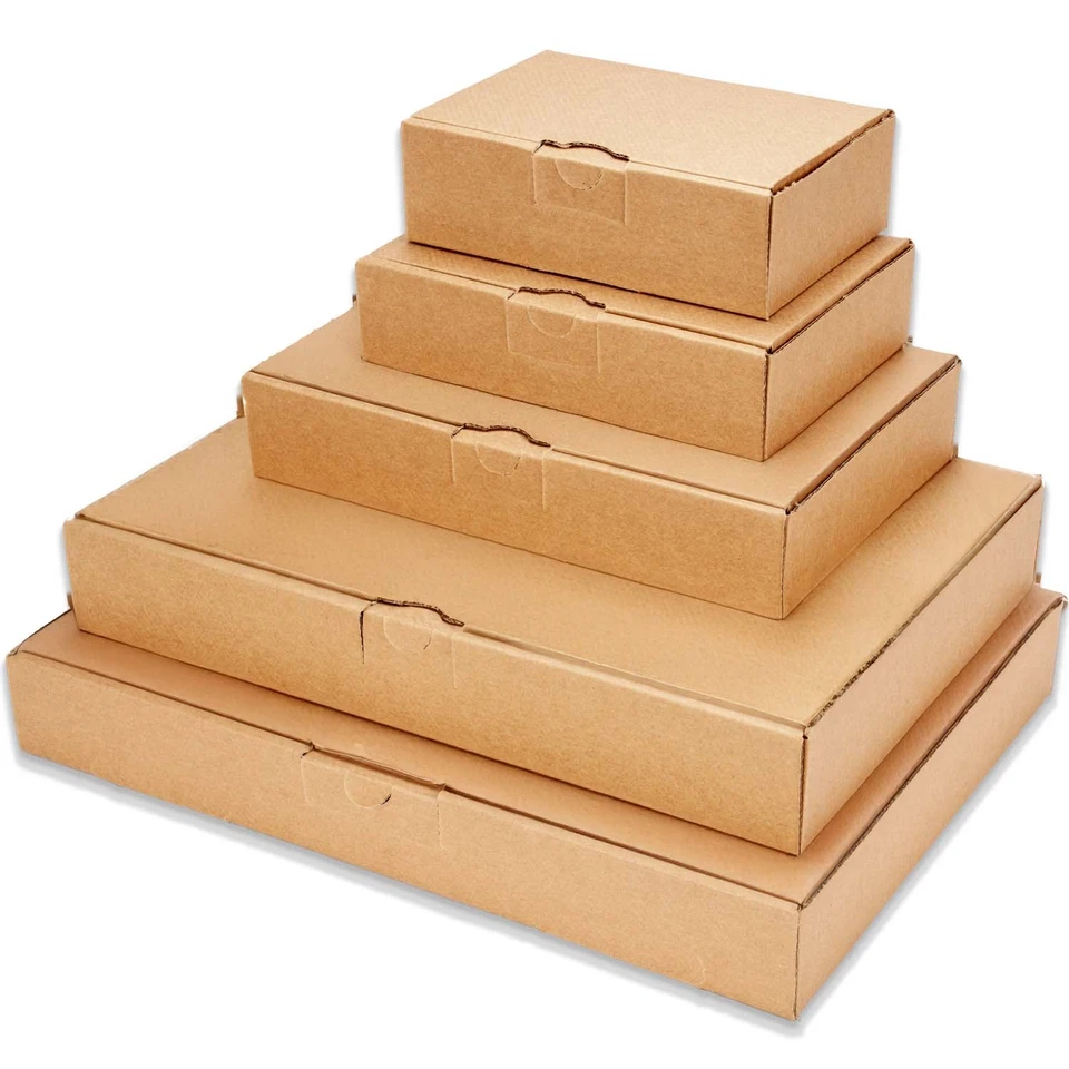 Maxibriefkarton Postkarton Faltkarton Versandkarton Maxibrief Warensendung braun - Bild 1 von 4