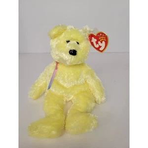 Bonnet bébé Sherbet l'ours (version jaune) neuf avec étiquette comme neuf - Photo 1/5