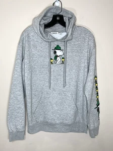Peanuts Aeropostale Snoopy Hoodie Herren Small grau Beagle Scout Woodstock - Bild 1 von 14
