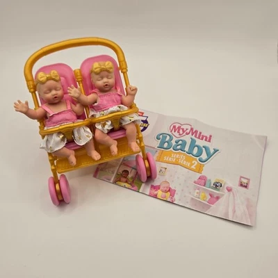 NEW Hard To Find Zuru My Mini Baby Series 2 Super Rare GIRL TWINS