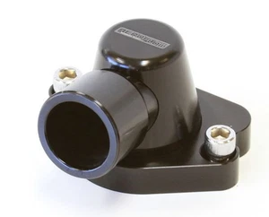 Aeroflow AF64-2056BLK 253 308 Holden Thermostat Housing Black No Heater Swivel - Picture 1 of 4