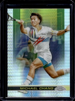 2024 Topps Chrome Michael Chang Prism Refractor #179 - Image 1 of 2