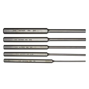 Mayhew Tools | 76065 | Mayhew Select 76065 446-K Long Pin Punch Kit, 5-Piece - Picture 1 of 5