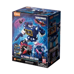 EARLY SHIPMENT Blokee Transformers Action Edition 03 - G1 Soundwave IN HAND USA - Picture 1 of 3