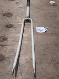 Vintage Schwinn Light Weight 27" Steel Replacement Fork  1" Threaded 7 5/8" - Picture 1 of 4