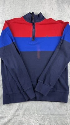 Ralph Lauren Polo 1/4 Zip Pullover Youth Size Large - Image 1 of 4
