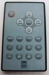 Original Dual MXCP43 Remote Control MXCP44 MCP103 MXD44 - Picture 1 of 3