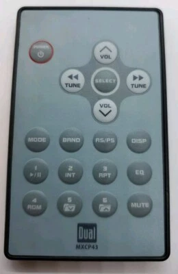 Original Dual MXCP43 Remote Control MXCP44 MCP103 MXD44 - Image 1 of 3