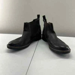 Clarks Chelsea Boots Mens 12 Brown Leather Ankle Boot Dress Casual - Picture 1 of 8
