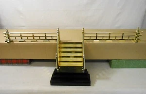 #01 Par de Cercas Japonesas RANKAN y Escaleras Estilo KAIDAN HEIAN para Muñeca HINA - Imagen 1 de 11