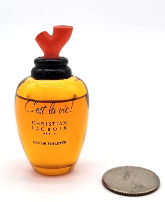 C'est La Vie for Women by Christian Lacroix 0.34oz Mini EDT Vintage NEW Travel - Image 1 of 3