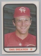 Emil Drzayich 1981 TCMA Cedar Rapids Reds