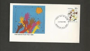 AUSTRALIA - 1985 International Youth Year - FDC - Picture 1 of 1