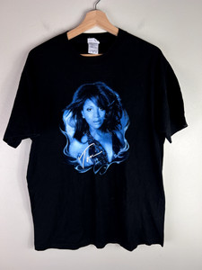 Vintage Toni Braxton T Shirt Large Y2K Black Graphic Tour Music Adult Mens