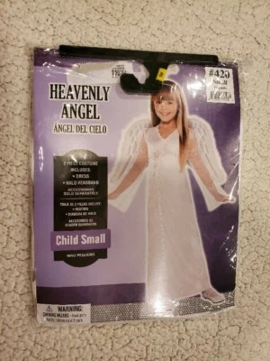 Disfraz de Ángel Celestial Niña Talla Niño Pequeño Disfraz de Halloween Foto 1 de 4