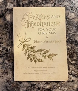F - Vintage 1967 Prayers and Meditations For Christmas by HELEN STEINER RICE - Bild 1 von 1