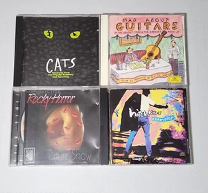 Cd LOT  CATS Mad About Guitar Hitchhiker Rocky Horror - Picture 1 of 3