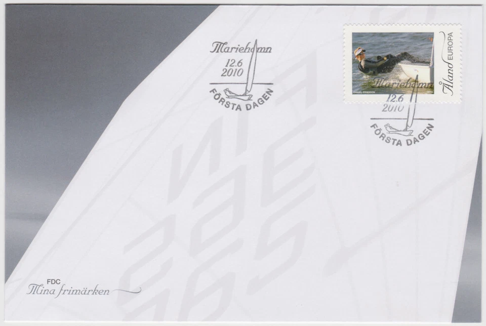 Aland FDC 2010, Youth Sailing, Mint - Image 1 of 1