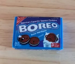 Topps Wacky Packages Erasers Series 1 #1 Boreo Oreo - Picture 1 of 1