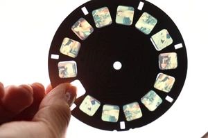 Lotto nudi vintage View-Master Reel's Pin-Up modelli topless #12 - Foto 1 di 4