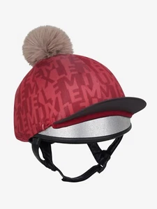 Sombrero LeMieux Casey Sedas - Ember | Pompón de piel sintética elástico desmontable - Imagen 1 de 7