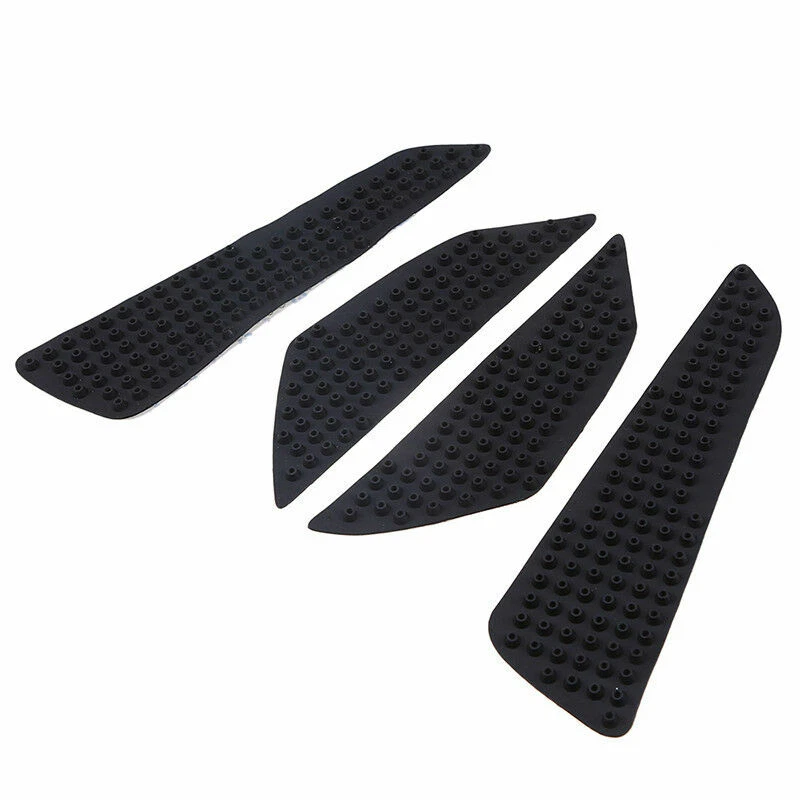 Se adapta a ATV 4 piezas/juego de calcomanías de agarre de rodilla de combustible almohadilla lateral tanque de gasolina motocicleta Foto 1 de 4