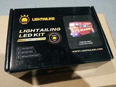 LED light Kit for LEGO 10258 Creator London Bus Lighting kit ONLY  - Image 1 of 2