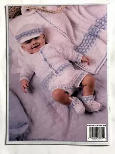 Let's Go Bye Bye Layettes Crochet Patterns Book 4 Sets Afghans Sacque Cardigan + - Picture 1 of 4