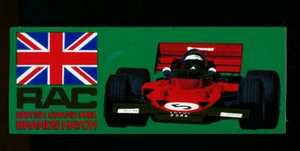 Sticker Formula 1 British Grand Prix Brands Hatch in England (CC52) (55) - Picture 1 of 2