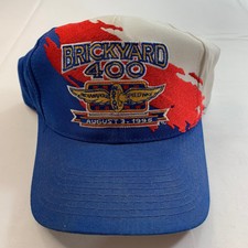 Vintage Logo 7 Brickyard 400 Indianapolis Motor Speedway 1996 Hat