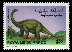 Marruecos 1988 - Mi-Nr. 1134 ** - MNH - Animales prehistóricos - Imagen 1 de 1