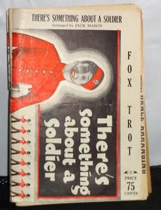 There's Something About a Soldier Fox Trot for Big Band Sheet Music Mills Music - Picture 1 of 5