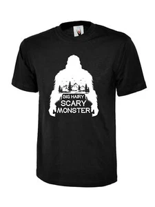 Camiseta Big Hairy Scary Monster Bigfoot Sasquatch Bosque Yeti Regalo de Cumpleaños Gimnasio - Imagen 1 de 3