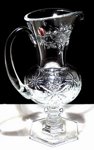 RARE WATERFORD CRYSTAL SNOW CRYSTAL PITCHER ~ LIMITED EDITION 255/3000 ~ IRELAND - Picture 1 of 8