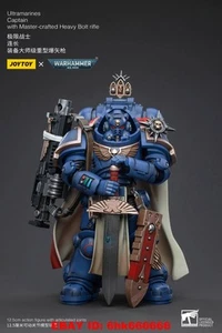 Figuras de acción JOYTOY Warhammer 40k 1/18 Capitán Ultramarines con Master-crafte - Imagen 1 de 7