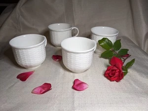 Wedgewood Nantucket Basket Design Coffee Cups-set of 4 - Bild 1 von 3